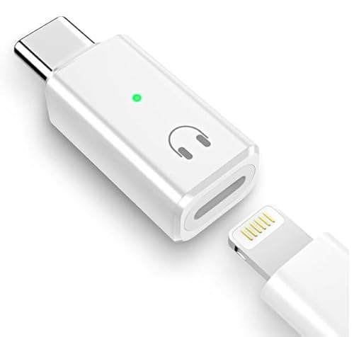 LUIRSAY Lightnning auf USB-C Kopfhörer Audio Adapter, USB C auf Lightnning Kopfhörer Adapter– Kompatibel mit iPhone 16/15 Plus/Pro/Max, iPad Pro/Air,Audio Adapter Nicht Zum Lade LUIRSAY Lightnning auf USB-C Kopfhörer Audio Adapter, USB C auf Lightnning Kopfhörer Adapter– Kompatibel mit iPhone 16/15 Plus/Pro/Max, iPad Pro/Air,Audio Adapter Nicht Zum Lade von LUIRSAY