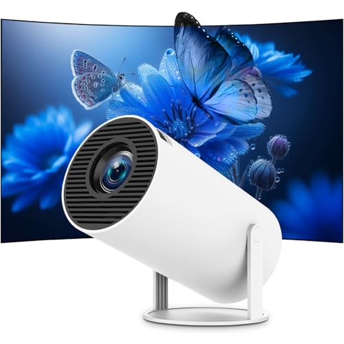 Video-Beamer Mini Beamerr 4K 1080P Full HD Kompatibel mit Android und Netflix–WiFi 6 BT5.2 180° Rotation Kleiner Heimkino-Projektor mit automatischer Trapezkorrektur HDMI/TV Stick/USB/PS5 Video-Beamer Mini Beamerr 4K 1080P Full HD Kompatibel mit Android und Netflix–WiFi 6 BT5.2 180° Rotation Kleiner Heimkino-Projektor mit automatischer Trapezkorrektur HDMI/TV Stick/USB/PS5 von LULUGTI