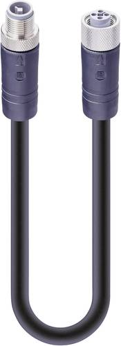 Lumberg Automation 934853317 Sensor-/Aktor-Anschlussleitung M12 Stecker, gerade, Buchse, gerade 5.00 von LUMBERG AUTOMATION