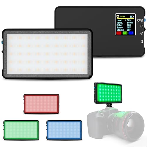 Lume Cube - LED-Licht RGB Panel Go - einstellbares Panel Go - intelligentes LCD-Display - Foto-Video-Beleuchtung - Lange Batterielebensdauer - einstellbare Farbtemperatur von 3200 bis 5600K Lume Cube - LED-Licht RGB Panel Go - einstellbares Panel Go - intelligentes LCD-Display - Foto-Video-Beleuchtung - Lange Batterielebensdauer - einstellbare Farbtemperatur von 3200 bis 5600K von LUME CUBE