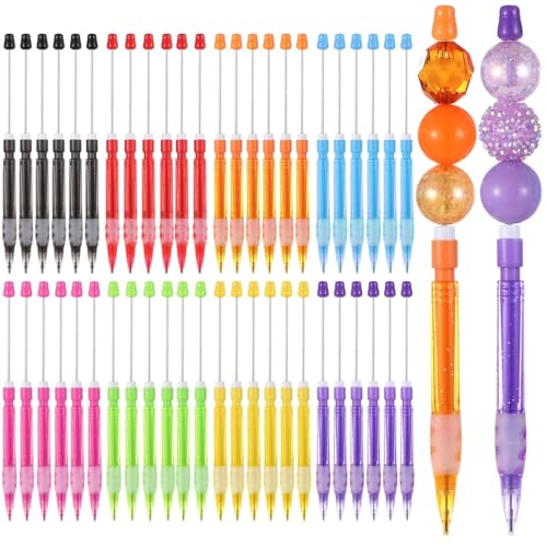 48 x Perlen-Druckbleistifte, 0,7 mm Zeichenstifte in verschiedenen Farben, Mini-Druckbleistifte für Kunst-, Skizzen- und Bastelprojekte 48 x Perlen-Druckbleistifte, 0,7 mm Zeichenstifte in verschiedenen Farben, Mini-Druckbleistifte für Kunst-, Skizzen- und Bastelprojekte von LUMINFLY