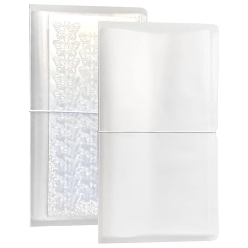 Klebeband-Organizer, 2 Stück, Aufbewahrungsalben, transparente Displayhüllen für Bastelbänder, große Kapazität für Planer-Bandsammlung Klebeband-Organizer, 2 Stück, Aufbewahrungsalben, transparente Displayhüllen für Bastelbänder, große Kapazität für Planer-Bandsammlung von LUMINFLY