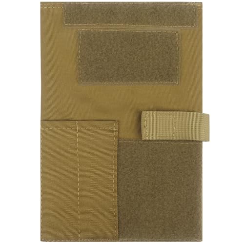 Taktische Tagebuchhülle, Militär-Stil, Notizbuchschutz mit Klettfeldern, Oxford-Tuch Taktische Tagebuchhülle, Militär-Stil, Notizbuchschutz mit Klettfeldern, Oxford-Tuch von LUMINFLY