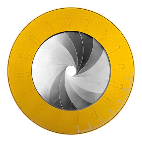 Verstellbares Kompasslineal aus Edelstahl, 12,7 cm, Präzisions-Kreis-Zeichenwerkzeug mit drehbarer Blende, ideal für Künstler, Designer und Holzarbeiter Verstellbares Kompasslineal aus Edelstahl, 12,7 cm, Präzisions-Kreis-Zeichenwerkzeug mit drehbarer Blende, ideal für Künstler, Designer und Holzarbeiter von LUMINFLY