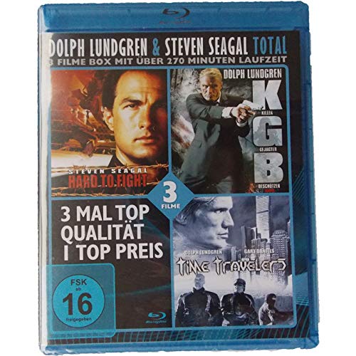 Dolph Lundgren & Steven Seagal TOTAL-BOX (3 Filme) [Blu-ray] von LUNDGREN,DOLPH/SEAGAL,STEVEN