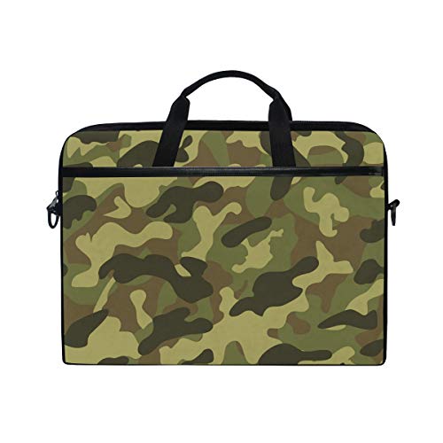 LUNLUMO Armee Camouflage 15 Zoll Laptop und Tablet Tasche Durable Tablet Sleeve für Business/College/Damen/Herren von LUNLUMO