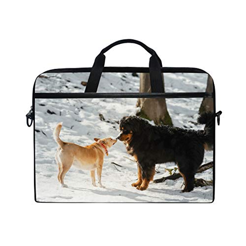 LUNLUMO Berner Sennenhund 15 Zoll Laptop und Tablet Tasche Durable Tablet Sleeve für Business/College/Damen/Herren von LUNLUMO