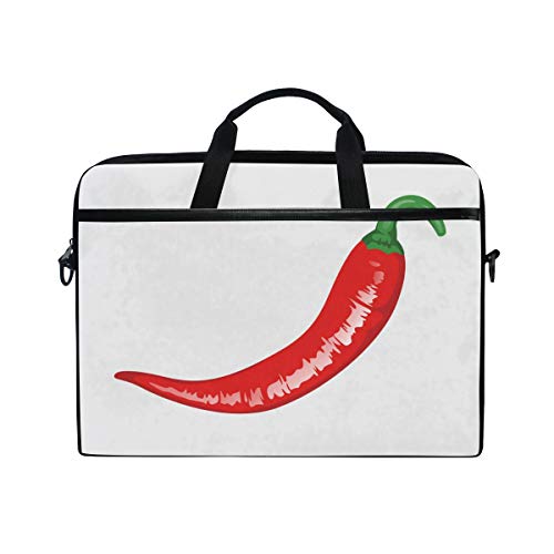 LUNLUMO Chili Pepper 15 Zoll Laptop und Tablet Tasche Durable Tablet Sleeve für Business/College/Damen/Herren von LUNLUMO