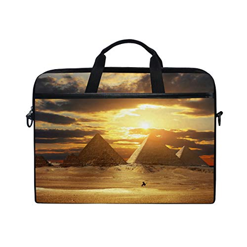 LUNLUMO Giza Pyramids 15 Zoll Laptop und Tablet Tasche Durable Tablet Sleeve für Business/College/Damen/Herren von LUNLUMO