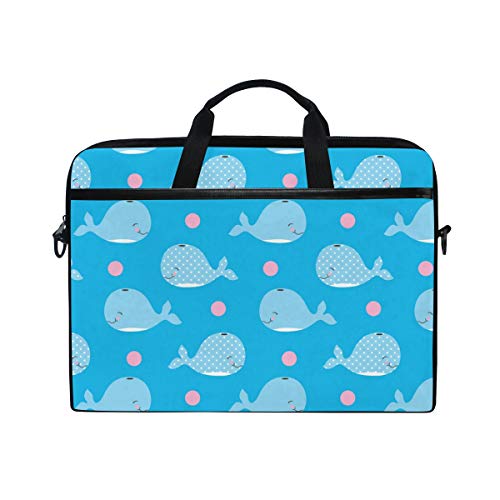 LUNLUMO Happy Baby Wal-Muster 15 Zoll Laptop und Tablet Tasche Durable Tablet Sleeve für Business/College/Damen/Herren von LUNLUMO