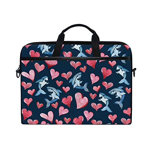 LUNLUMO Love Hearts Pattern 15 Zoll Laptop und Tablet Tasche Durable Tablet Sleeve for Business/College/Women/Men von LUNLUMO
