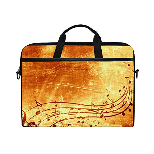 LUNLUMO Musikhintergrund 15 Zoll Laptop und Tablet Tasche Durable Tablet Sleeve für Business/College/Damen/Herren von LUNLUMO