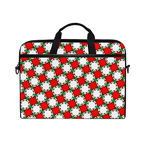 LUNLUMO Weihnachtsmuster 15 Zoll Laptop und Tablet Tasche Durable Tablet Sleeve für Business/College/Damen/Herren von LUNLUMO