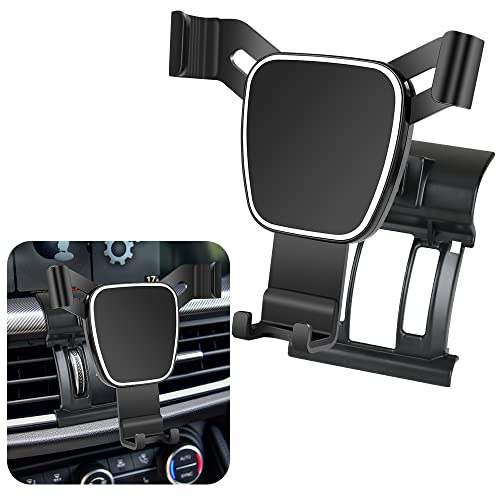 LUNQIN Kfz-Handyhalterung für Alfa Romeo Stelvio 2018 2019 2020 2021 2022 2023 2024 2025 Autozubehör Navigationshalterung Innendekoration Handyhalterung von LUNQIN