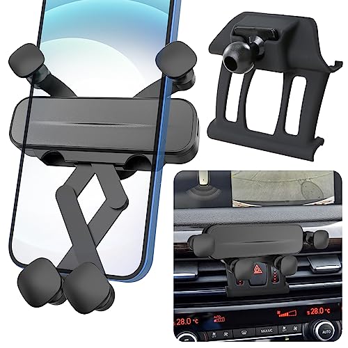 LUNQIN Kfz-Handyhalterung für BMW X5 2014–2018, X6 2015–2019, SUV, sDrive35i, xDrive35i, 40e, 35d, F15, F16, Auto-Zubehör, Innendekoration, Handy-Smartphone-Halterung von LUNQIN