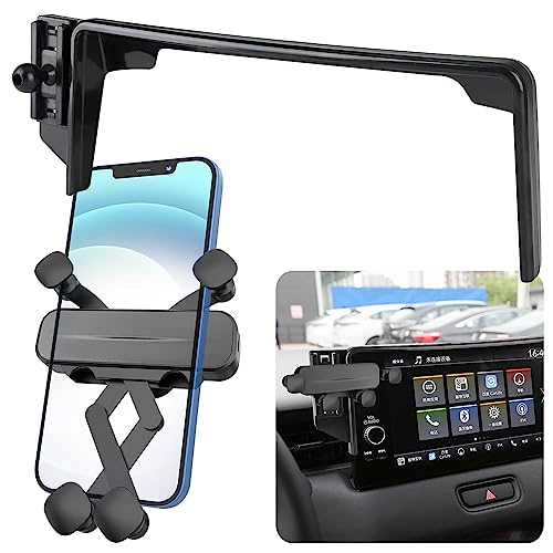 LUNQIN Kfz-Handyhalterung für Honda HRV HR-V 2023 2024 LX Sport EX-L Autozubehör Bildschirmnavigationshalterung Innendekoration Handyhalterung von LUNQIN
