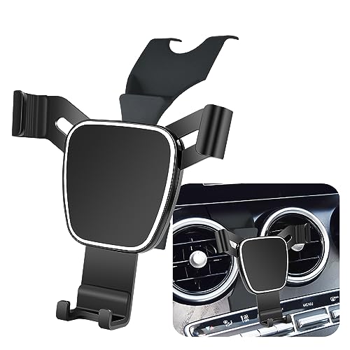 LUNQIN Kfz-Handyhalterung für Mercedes Benz C-Klasse 2014–2018 C180 C200 C300, GLC-Klasse 2015–2019, GLC200, GLC260, GLC300, Auto-Zubehör, Navigationshalter, Innendekoration, Handyhalterung von LUNQIN