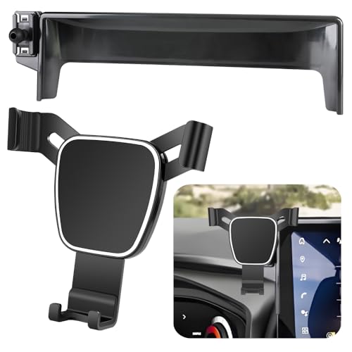 LUNQIN Kfz-Handyhalterung für Nissan Rogue 2024 2025 SL, Platin, nicht passend für S, SV, Rock Creek, 12,3 Zoll (31,2 cm) Bildschirm, Autozubehör, Armaturenbrett, Handyhalterung von LUNQIN