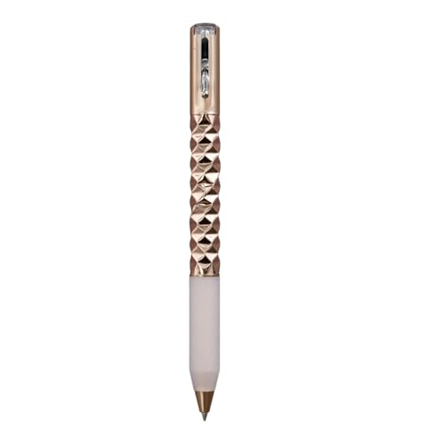 LUOFANG Neutraler Stift mit geometrischer Verformung, 0,5 mm, Gelstift, schnell trocknender Signaturstift, schwarze Tinte, Büro und Schulbedarf zum Schreiben von LUOFANG