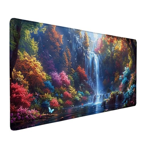 Schreibtischunterlage Blau Mauspad XXL 1500 x 800mm, Mousepad Sternenhimmel Gaming Mauspad Wassxerdicht Anti-Rutsch Mouse Pad Vernähte Kanten Gaming Zubehör für PC, Laptop, Büro, Zuhause -ly2505JM Schreibtischunterlage Blau Mauspad XXL 1500 x 800mm, Mousepad Sternenhimmel Gaming Mauspad Wassxerdicht Anti-Rutsch Mouse Pad Vernähte Kanten Gaming Zubehör für PC, Laptop, Büro, Zuhause -ly2505JM von LUOLYYEI