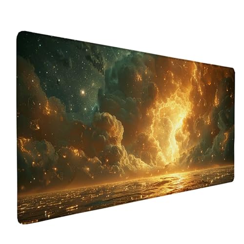 Schreibtischunterlage Farbe Mauspad XXL 1500x800 mm, Mousepad Wald Gaming Mauspad Wassxerdicht Anti-Rutsch Mouse Pad Vernähte Kanten Gaming Zubehör für PC, Laptop, Büro, Zuhause, Geschenke -ly2505A5 Schreibtischunterlage Farbe Mauspad XXL 1500x800 mm, Mousepad Wald Gaming Mauspad Wassxerdicht Anti-Rutsch Mouse Pad Vernähte Kanten Gaming Zubehör für PC, Laptop, Büro, Zuhause, Geschenke -ly2505A5 von LUOLYYEI