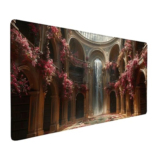 Schreibtischunterlage Gelb Mauspad XXL 1500 x 800 mm, Mousepad Wolf Gaming Mauspad Wassxerdicht Anti-Rutsch Mouse Pad Vernähte Kanten Gaming Zubehör für PC, Laptop, Büro, Zuhause, Geschenke -ly250511 Schreibtischunterlage Gelb Mauspad XXL 1500 x 800 mm, Mousepad Wolf Gaming Mauspad Wassxerdicht Anti-Rutsch Mouse Pad Vernähte Kanten Gaming Zubehör für PC, Laptop, Büro, Zuhause, Geschenke -ly250511 von LUOLYYEI