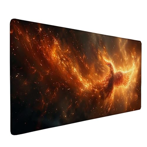 Schreibtischunterlage Gelb Mauspad XXL 1500x800 mm, Mousepad Sternenhimmel Gaming Mauspad Wassxerdicht Anti-Rutsch Mouse Pad Vernähte Kanten Gaming Zubehör für PC, Laptop, Büro, Zuhause -ly2505R6 Schreibtischunterlage Gelb Mauspad XXL 1500x800 mm, Mousepad Sternenhimmel Gaming Mauspad Wassxerdicht Anti-Rutsch Mouse Pad Vernähte Kanten Gaming Zubehör für PC, Laptop, Büro, Zuhause -ly2505R6 von LUOLYYEI