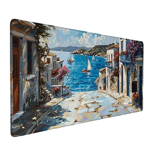 Schreibtischunterlage Rosa Mauspad XXL 1500 x 800mm, Mousepad Blume Gaming Mauspad Wassxerdicht Anti-Rutsch Mouse Pad Vernähte Kanten Gaming Zubehör für PC, Laptop, Büro, Zuhause, Geschenke -ly250567 Schreibtischunterlage Rosa Mauspad XXL 1500 x 800mm, Mousepad Blume Gaming Mauspad Wassxerdicht Anti-Rutsch Mouse Pad Vernähte Kanten Gaming Zubehör für PC, Laptop, Büro, Zuhause, Geschenke -ly250567 von LUOLYYEI