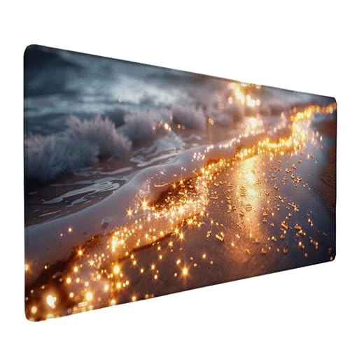 Schreibtischunterlage Rosa Mauspad XXL 1500x800 mm, Mousepad Kirschblüten Gaming Mauspad Wassxerdicht Anti-Rutsch Mouse Pad Vernähte Kanten Gaming Zubehör für PC, Laptop, Büro, Zuhause -ly25056K Schreibtischunterlage Rosa Mauspad XXL 1500x800 mm, Mousepad Kirschblüten Gaming Mauspad Wassxerdicht Anti-Rutsch Mouse Pad Vernähte Kanten Gaming Zubehör für PC, Laptop, Büro, Zuhause -ly25056K von LUOLYYEI