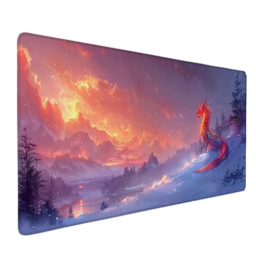Schreibtischunterlage Rot Mauspad XXL 1500 x 800 x 3 mm, Mousepad Sternenhimmel Gaming Mauspad Wassxerdicht Anti-Rutsch Mouse Pad Vernähte Kanten Gaming Zubehör für PC, Laptop, Büro, Zuhause -ly250567 Schreibtischunterlage Rot Mauspad XXL 1500 x 800 x 3 mm, Mousepad Sternenhimmel Gaming Mauspad Wassxerdicht Anti-Rutsch Mouse Pad Vernähte Kanten Gaming Zubehör für PC, Laptop, Büro, Zuhause -ly250567 von LUOLYYEI