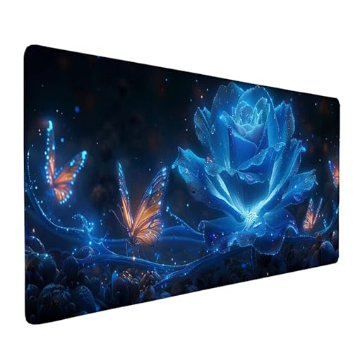 Schreibtischunterlage Rot Mauspad XXL 1500 x 800 x 3 mm, Mousepad Wolf Gaming Mauspad Wassxerdicht Anti-Rutsch Mouse Pad Vernähte Kanten Gaming Zubehör für PC, Laptop, Büro, Zuhause -ly250514Z5M Schreibtischunterlage Rot Mauspad XXL 1500 x 800 x 3 mm, Mousepad Wolf Gaming Mauspad Wassxerdicht Anti-Rutsch Mouse Pad Vernähte Kanten Gaming Zubehör für PC, Laptop, Büro, Zuhause -ly250514Z5M von LUOLYYEI