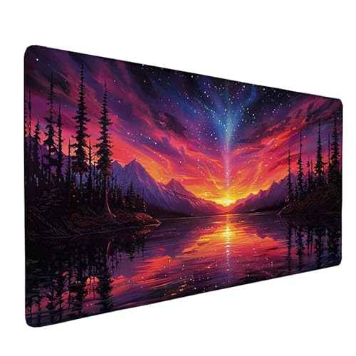 Schreibtischunterlage Schwarz Mauspad XXL 1500 x 800 x 3 mm, Mousepad Schiff Gaming Mauspad Wassxerdicht Anti-Rutsch Mouse Pad Vernähte Kanten Gaming Zubehör für PC, Laptop, Büro, Zuhause -ly2505HS Schreibtischunterlage Schwarz Mauspad XXL 1500 x 800 x 3 mm, Mousepad Schiff Gaming Mauspad Wassxerdicht Anti-Rutsch Mouse Pad Vernähte Kanten Gaming Zubehör für PC, Laptop, Büro, Zuhause -ly2505HS von LUOLYYEI