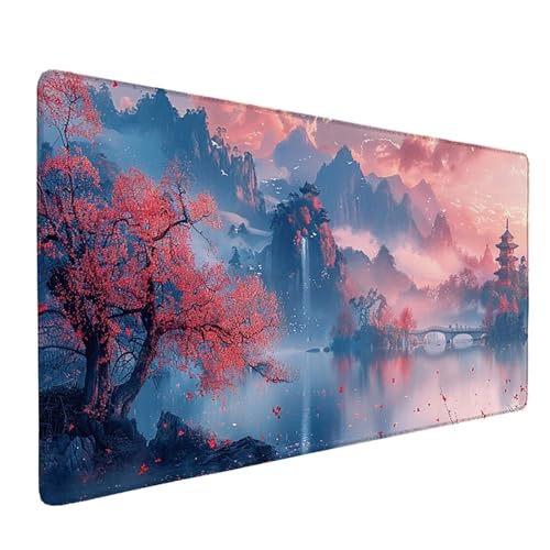 Schreibtischunterlage Schwarz und Weiß Mauspad XXL 1500 x 800mm, Mousepad Panda Gaming Mauspad Wassxerdicht Anti-Rutsch Mouse Pad Vernähte Kanten Gaming Zubehör für PC, Laptop, Büro, Zuhause -ly2505J5 Schreibtischunterlage Schwarz und Weiß Mauspad XXL 1500 x 800mm, Mousepad Panda Gaming Mauspad Wassxerdicht Anti-Rutsch Mouse Pad Vernähte Kanten Gaming Zubehör für PC, Laptop, Büro, Zuhause -ly2505J5 von LUOLYYEI