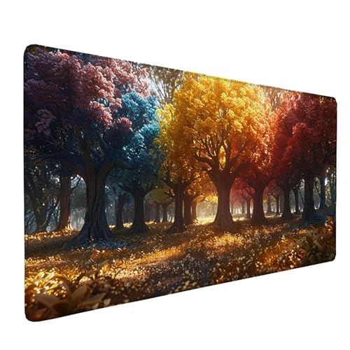 Schreibtischunterlage Weiß Mauspad XXL 1500 x 800 x 3 mm, Mousepad Wiese Gaming Mauspad Wassxerdicht Anti-Rutsch Mouse Pad Vernähte Kanten Gaming Zubehör für PC, Laptop, Büro, Zuhause -ly2505NK Schreibtischunterlage Weiß Mauspad XXL 1500 x 800 x 3 mm, Mousepad Wiese Gaming Mauspad Wassxerdicht Anti-Rutsch Mouse Pad Vernähte Kanten Gaming Zubehör für PC, Laptop, Büro, Zuhause -ly2505NK von LUOLYYEI