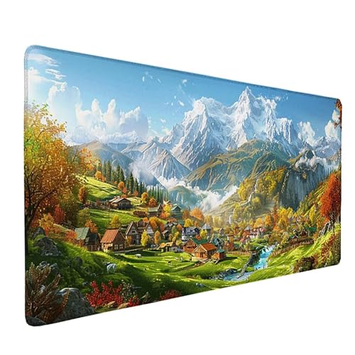 Schreibtischunterlage Weiß Mauspad XXL 1500x800 mm, Mousepad Katze Gaming Mauspad Wassxerdicht Anti-Rutsch Mouse Pad Vernähte Kanten Gaming Zubehör für PC, Laptop, Büro, Zuhause, Geschenke -ly2505B1 Schreibtischunterlage Weiß Mauspad XXL 1500x800 mm, Mousepad Katze Gaming Mauspad Wassxerdicht Anti-Rutsch Mouse Pad Vernähte Kanten Gaming Zubehör für PC, Laptop, Büro, Zuhause, Geschenke -ly2505B1 von LUOLYYEI