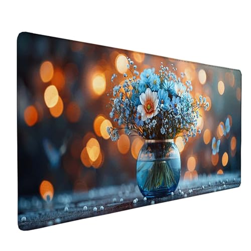 Schreibtischunterlage Weiß Mauspad XXL 1500x800 mm, Mousepad Landschaft Gaming Mauspad Wassxerdicht Anti-Rutsch Mouse Pad Vernähte Kanten Gaming Zubehör für PC, Laptop, Büro, Zuhause -ly250537VJW Schreibtischunterlage Weiß Mauspad XXL 1500x800 mm, Mousepad Landschaft Gaming Mauspad Wassxerdicht Anti-Rutsch Mouse Pad Vernähte Kanten Gaming Zubehör für PC, Laptop, Büro, Zuhause -ly250537VJW von LUOLYYEI