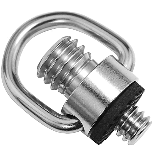 LUORNG Edelstahl 1/4 Zoll und 3/8 Zoll Doppelkopf D Ring Schraube Scharnier Halter Kamera Befestigungsschraube Doppelkopf D Ring Rändelschrauben für Stativ DSLR Kameras für Schnellspanner Handschlaufe LUORNG Edelstahl 1/4 Zoll und 3/8 Zoll Doppelkopf D Ring Schraube Scharnier Halter Kamera Befestigungsschraube Doppelkopf D Ring Rändelschrauben für Stativ DSLR Kameras für Schnellspanner Handschlaufe von LUORNG