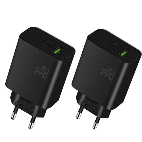 30W USB C Ladegerät für Samsung Galaxy S25 Ultra S24 S23 S22 S21 FE/5G, Z Fold 5/6, Z Flip 6/5, Note 20/10, A55 A54 A53 A35 A25 A15, Netzteil USBC USB-A Ladestecker Adapter Schnellladegerät Stecker 30W USB C Ladegerät für Samsung Galaxy S25 Ultra S24 S23 S22 S21 FE/5G, Z Fold 5/6, Z Flip 6/5, Note 20/10, A55 A54 A53 A35 A25 A15, Netzteil USBC USB-A Ladestecker Adapter Schnellladegerät Stecker von LUOSIKE