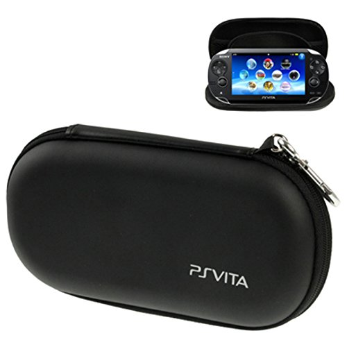 LUPO tragbare Fest Shell Tasche mit Stoßdämpfung für PS Vita / PSP, Größe: 195 x 100 x 32mm - SCHWARZ von LUPO