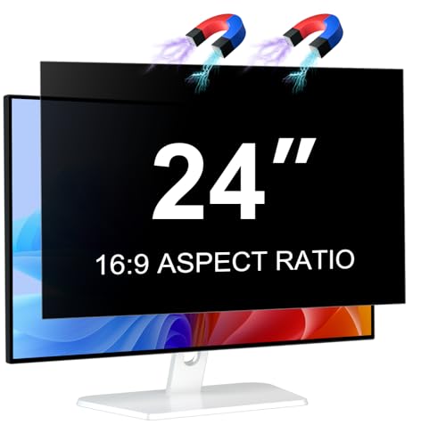 LUSA DESIGN 24 Zoll Monitor Magnetischer Blickschutzfilter für Bildschirm 16:9 Seitenverhältnis, Blendfrei Anti-Blaulicht 24" Sichtschutzfolie, Abnehmbarer Computer Monitor Sichtschutzfilter LUSA DESIGN 24 Zoll Monitor Magnetischer Blickschutzfilter für Bildschirm 16:9 Seitenverhältnis, Blendfrei Anti-Blaulicht 24" Sichtschutzfolie, Abnehmbarer Computer Monitor Sichtschutzfilter von LUSA DESIGN