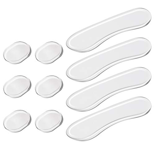 LUTER 10 Teilige Trommel Dämpfer Gele, Weiche, Klare Ovale und Lange Trommel Schall Dämpfer Schall Dämpfungs Pads Klangregelung für Trommelkopf Becken von LUTER