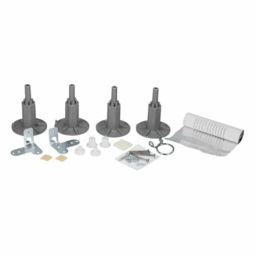 LUTH Premium Profi Parts Kompatibel mit Beko Montagematerial mit Füßen 1784430096 für integrierte Geschirrspüler von LUTH Premium Profi Parts