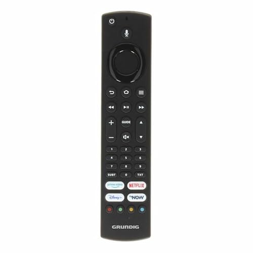 LUTH Premium Profi Parts Kompatibel mit Grundig Fernbedienung mit Sprachsteuerung Ald187R-4 für Fernseher Tv von LUTH Premium Profi Parts