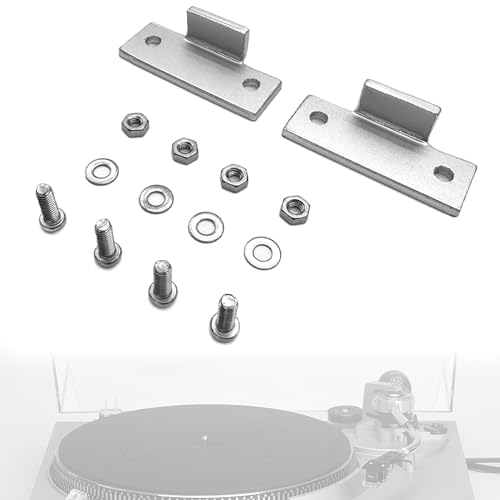 LUTQ Plattenspieler-Staubschutz-Reparaturlaschen Scharnierhalterungen für Technics SL-D2 3200 B2 Q2 D3 von LUTQ