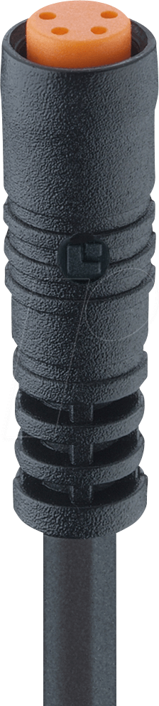 LUT 0800F1 04 2 - Sensorleitung, M8, 4 pol, Ku > offenes Ende, 2 m von LUTRONIC