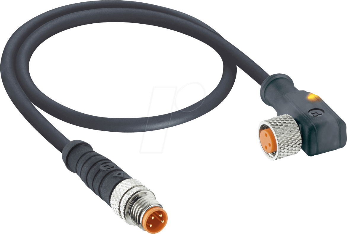 LUT 0810 L1 3 5 - Sensorleitung, M8, 3 pol, St > Ku, 5 m von LUTRONIC