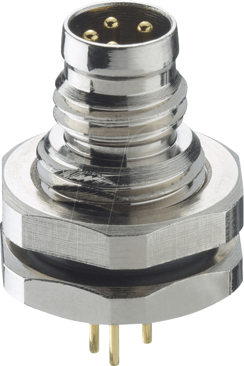 LUT 0831 T10CP03 - Einbausteckverbinder, M8, 3 pol, Stecker von LUTRONIC