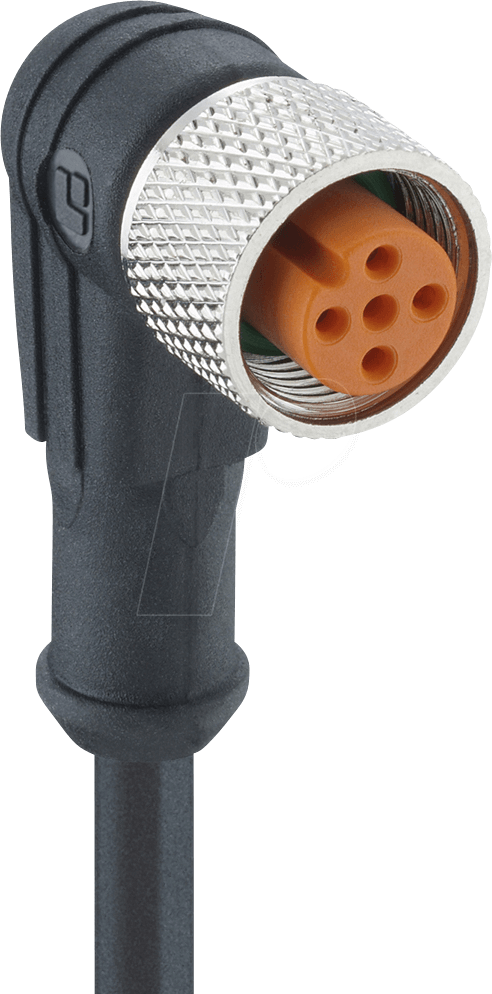 LUT 1205 004 2 - Sensorleitung, M12, 4 pol, Ku > offenes Ende, 2 m von LUTRONIC