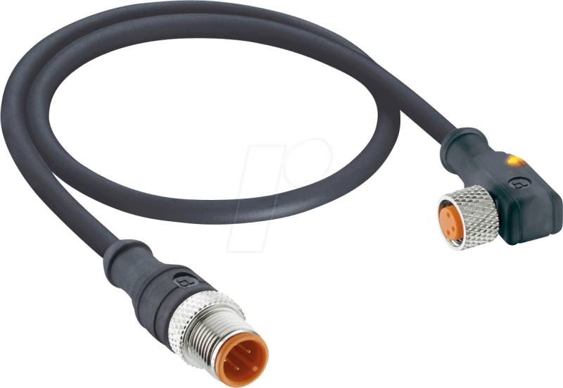 LUT 1210 L1 3 5 - Sensorleitung, M12 > M8, 3 pol, St > Ku, 5 m von LUTRONIC