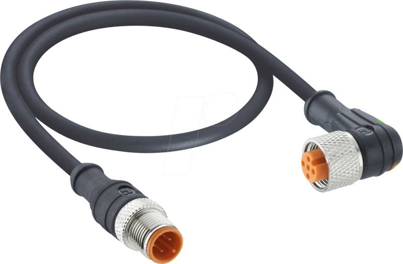 LUT 1210 L2 3 5 - Sensorleitung, M12, 4 pol, St > Ku, 5 m von LUTRONIC